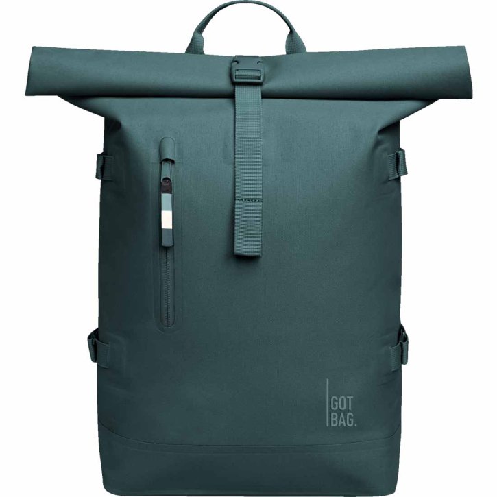 GOTBAG. RollTop 2.0 Laptoprucksack monochrome sea teal